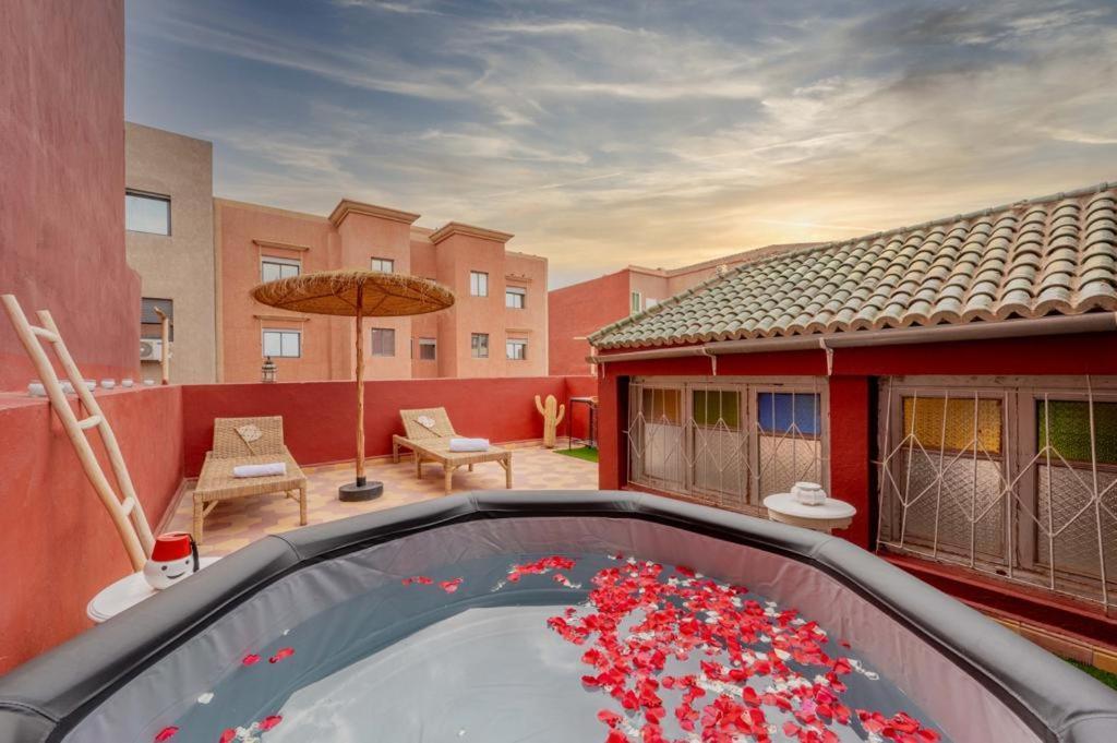 Rooftop Centre Ville Jacuzzi Marrakesz Zewnętrze zdjęcie
